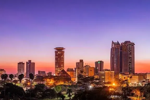 Nairobi city skyline, Kenya