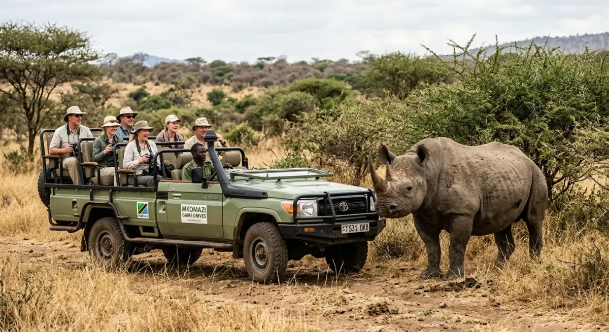 Mkomazi National Park & Black Rhino Sanctuary Safari