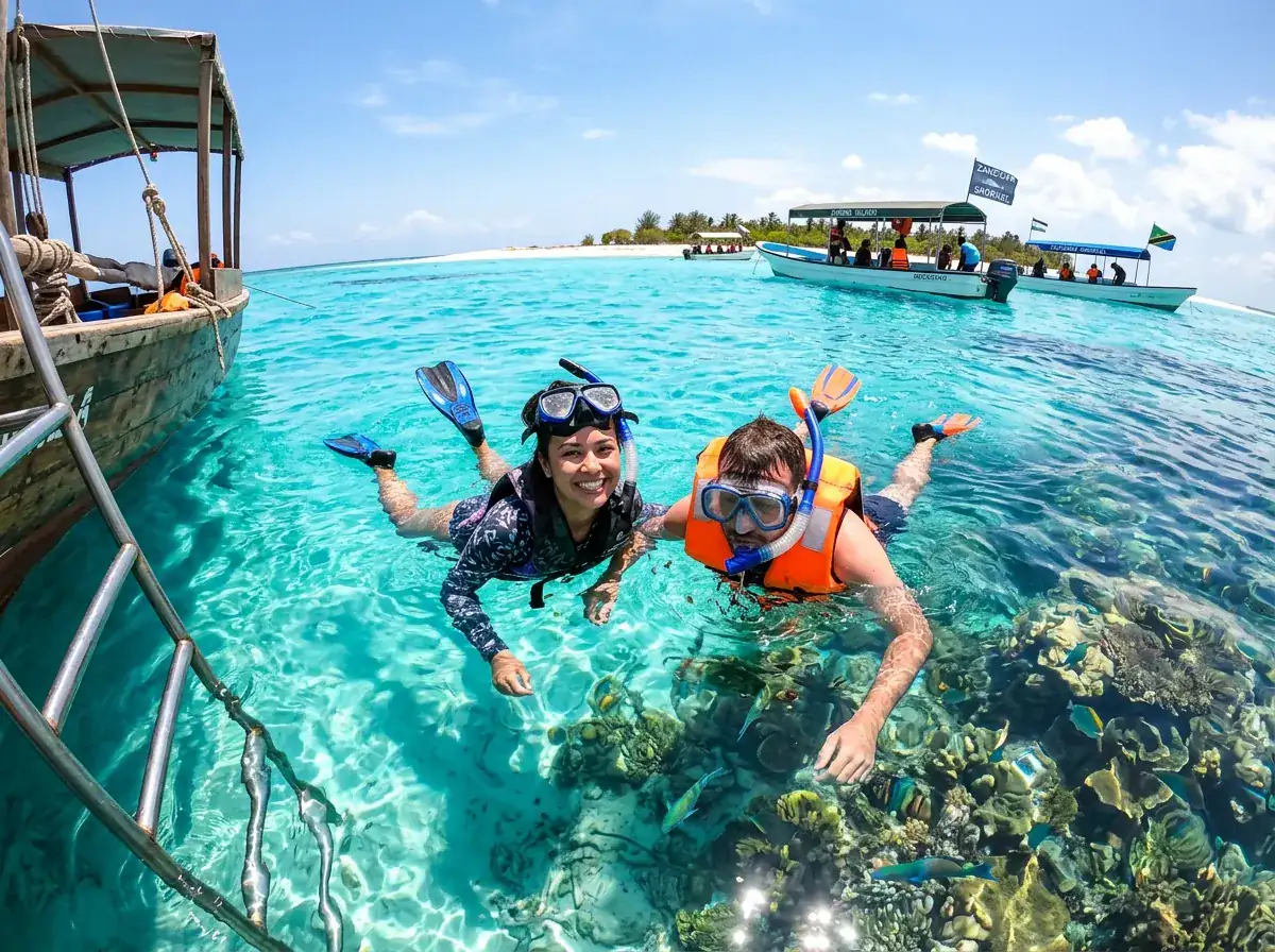 Mnemba Island Area Snorkeling Excursion
